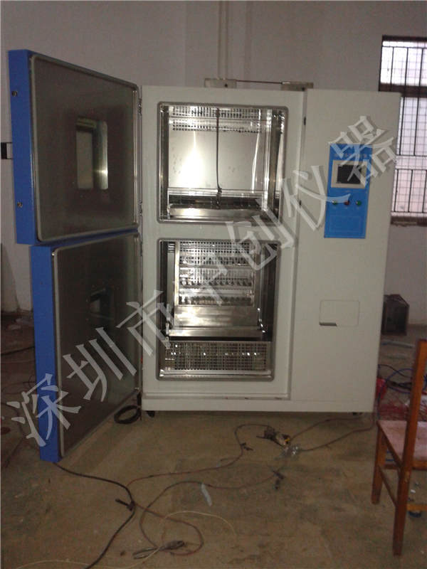 雙門直冷式冷熱沖擊試驗機詳細大圖